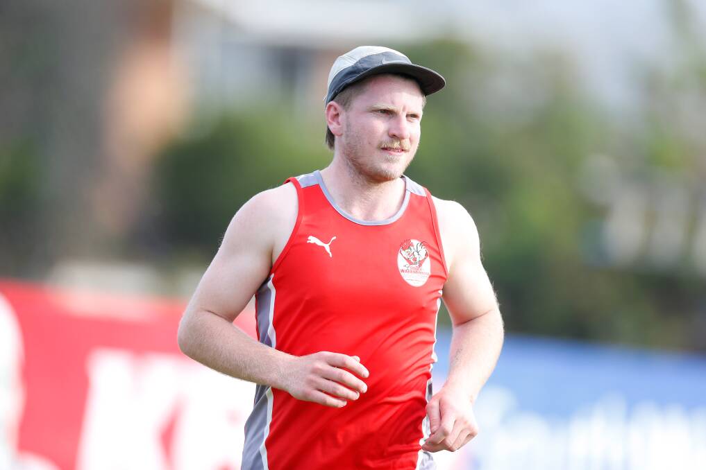LONG WAIT: Liam Mullen is yet to play a game for South Warrnambool after the 2020 season was wiped out due to COVID-19 restrictions. Picture: Mark Witte 