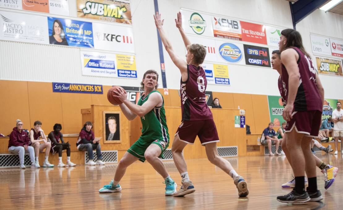 Reggie Mast, pictured in 2022, was one of Warrnambool Seahawks' best at the Basketball Victoria under 18 championships. Picture by Sean McKenna 