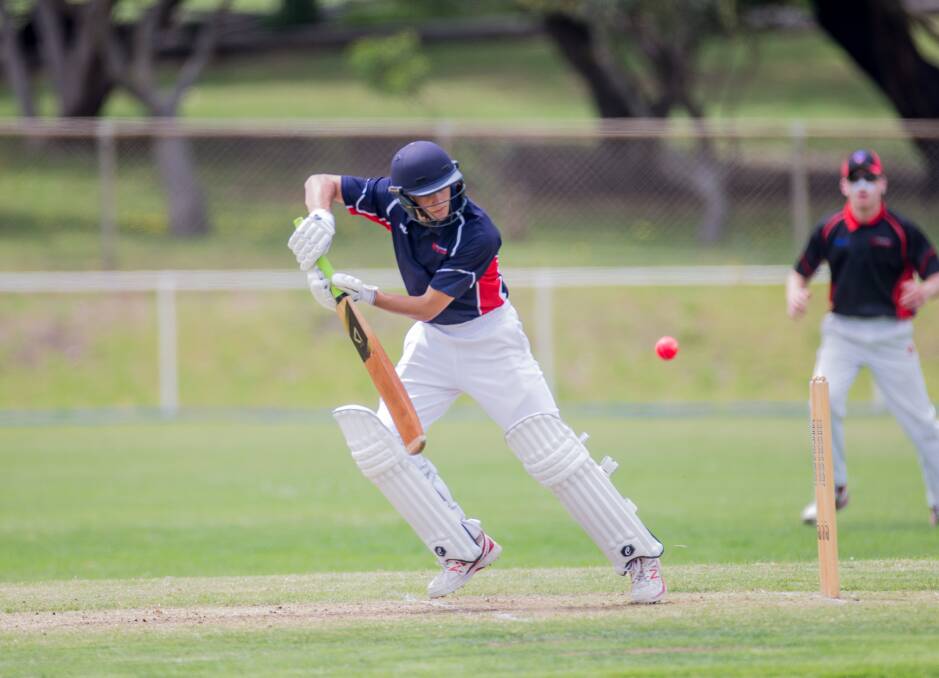PATHWAY: Fletcher Cozens, who now plays for West Warrnambool's division one side, in action for Western Waves in 2018. 