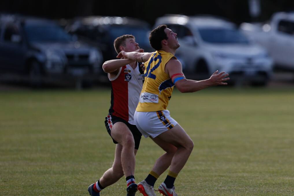 INFLUENTIAL: Jackson Grundy was productive for North Warrnambool Eagles. Picture: Emma Stapleton 