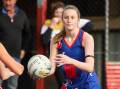 Terang Mortlake netballer Ava Grundy will represent the Hampden league at the Western Region Championships in Warrnambool on Sunday. File picture 