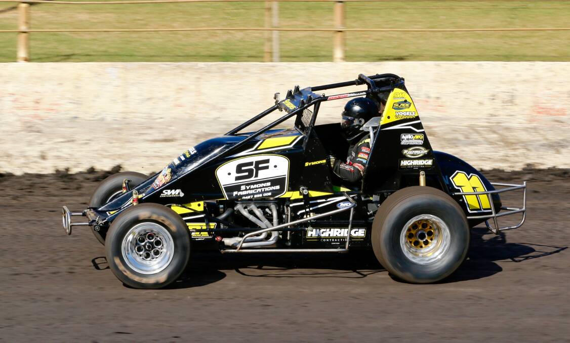 REVHEAD: Matt Symons not only races but runs a small metal fabrication business. Picture: Robert Lake Photography 