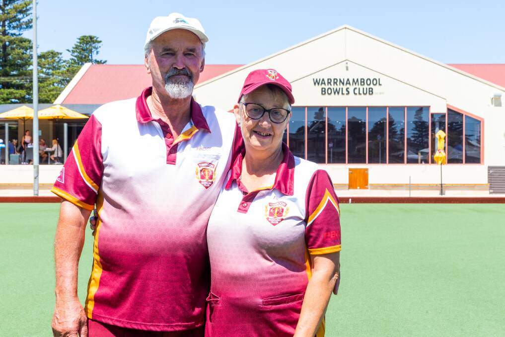 Dynamic Timboon duo Arthur Finch and Fiona Newey won their respective Western District Playing Area champion of champions finals at Warrnambool on Sunday. Pictures by Eddie Guerrero 