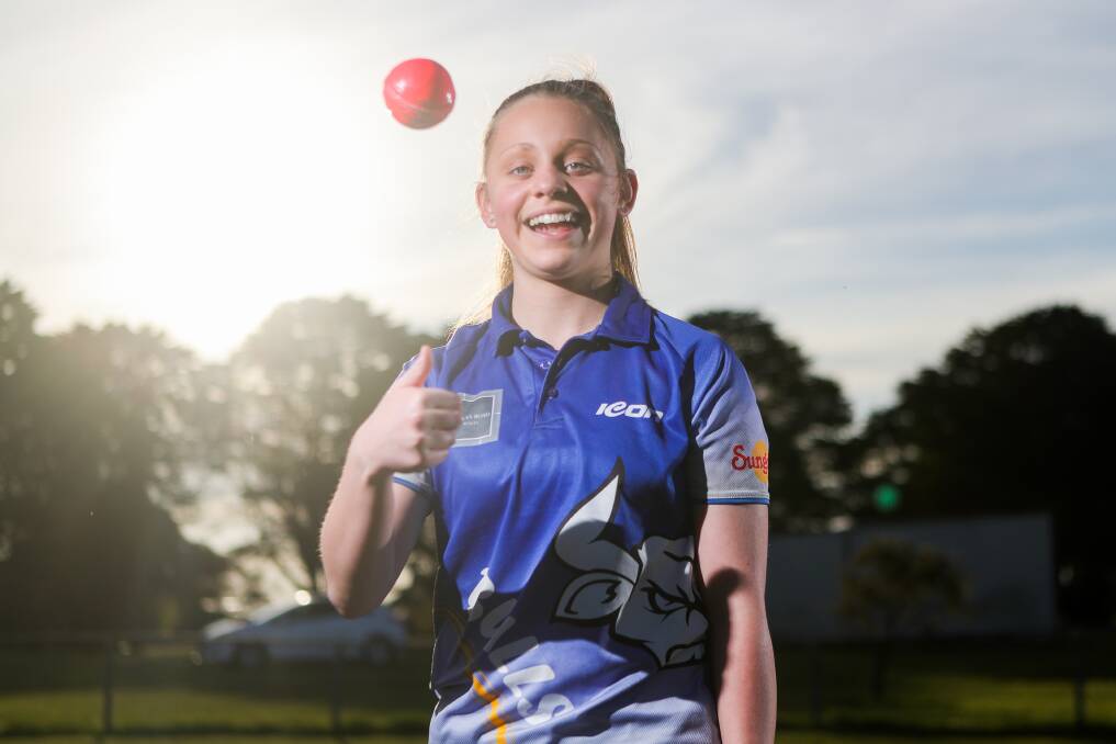 NEXT STEP: Brierly Christ-Church teenager Hannah Rooke made her Victorian Premier Cricket debut for Essendon-Maribyrnong Park on Saturday, playing in the Second XI. Picture: Morgan Hancock
