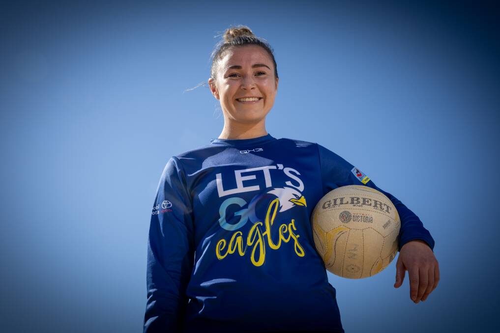 Kate O'Meara sees a bright future at North Warrnambool Eagles. Picture by Eddie Guerrero 