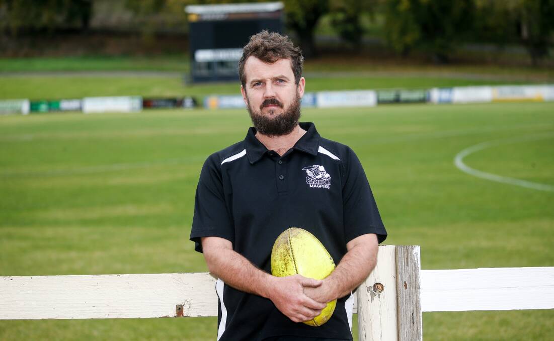 LOYAL: Luke Clarke will become just the 17th footballer to play 200 senior games for Camperdown. Picture: Anthony Brady 
