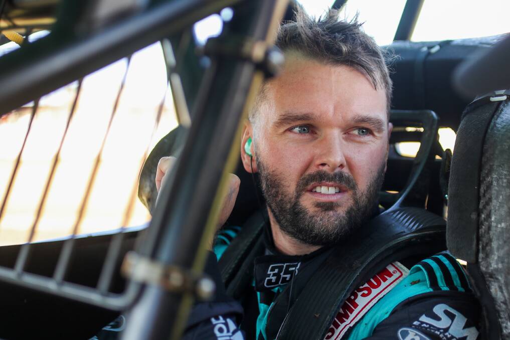RARING TO GO: Warrnambool's Jamie Veal hasn't been in a sprintcar since March. He will race on New Year's Day. Picture: Morgan Hancock