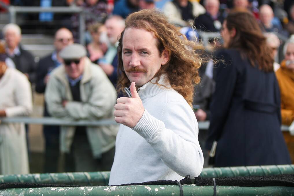 HAPPY: Ciaron Maher was pleased with Heart Of Puissance's efforts at Flemington. Picture: Morgan Hancock 