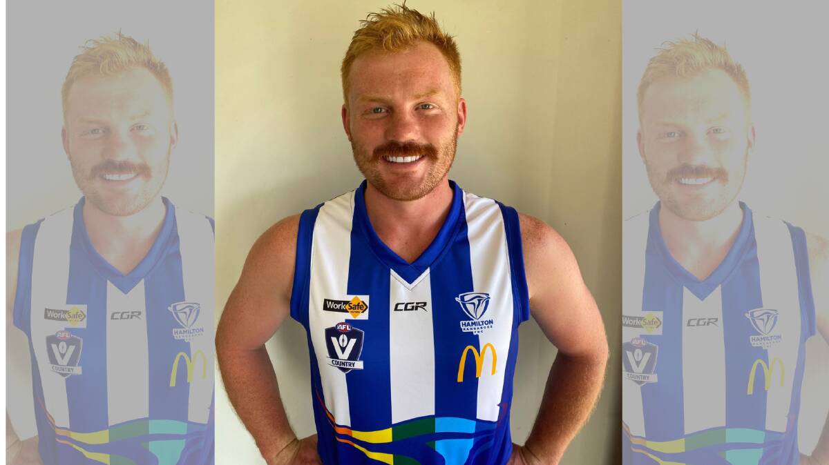 HOME-COMING: Andrew Pepper has re-joined the Hamilton Kangaroos after time in the strong Geelong league.