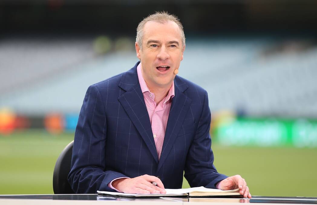 Broadcaster Gerard Whateley has travelled the world commentating on sport but speedway is a new frontier for the Australian. Picture by Getty Images 