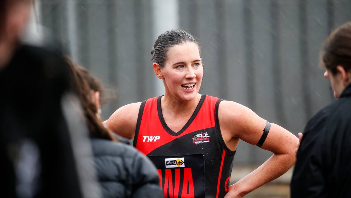 EAGER: Cobden coach Sophie Hinkley is excited about the Bombers' 2022 prospects. Picture: Anthony Brady 