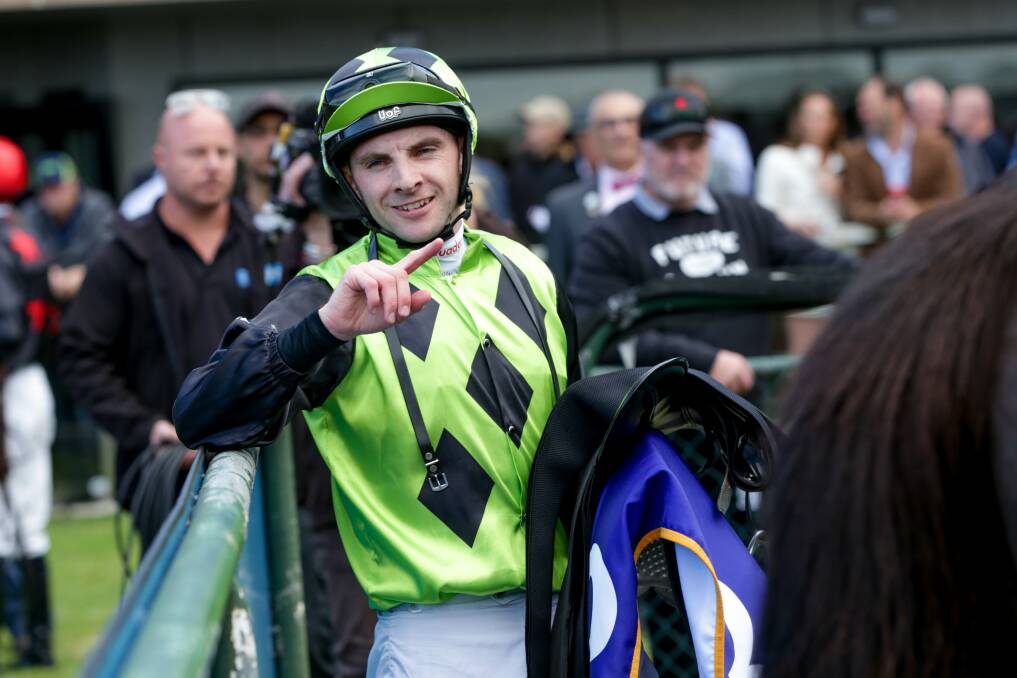 READY AND WILLING: Declan Bates is hoping for a plethora of rides during the Melbourne Spring Racing Carnival. Picture: Chris Doheny 