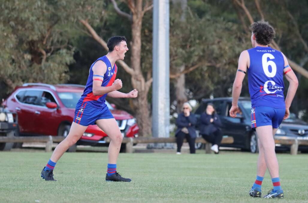 C'MON: Will Kain will aim to inspire his Terang Mortlake teammates again in 2022. Picture: Justine McCullagh-Beasy