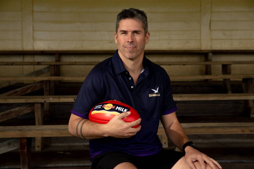 New Port Fairy coach Dustin McCorkell is pleased with the club's vibe. Picture by Chris Doheny 
