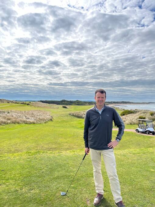 Craig Bonney at Port Fairy Golf Club. 