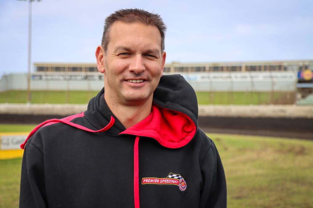 Premier Speedway general manager Michael Parry at the track on Saturday, December 30. Picture by Justine McCullagh-Beasy 