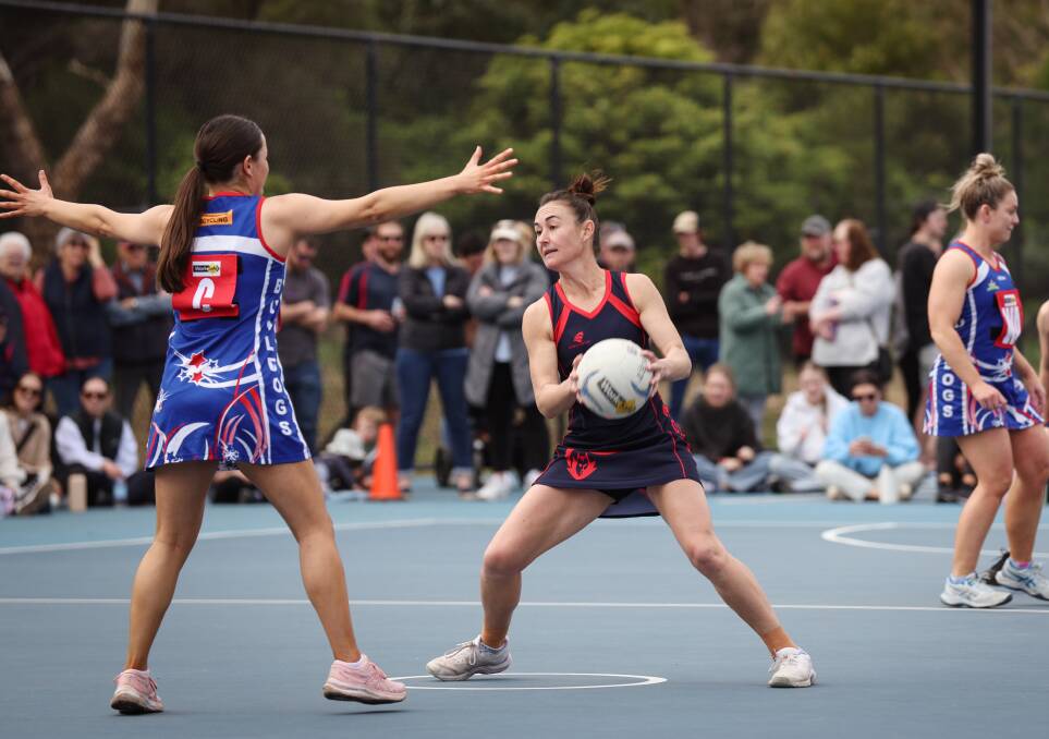 Anna Archie is a dynamic midcourter for Timboon Demons. Picture by Sean McKenna 