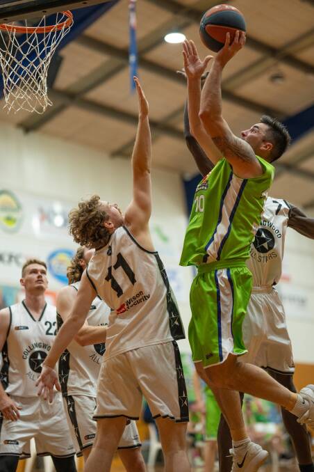 SCORING POWER: Alex Gynes will suit up for Warrnambool Seahawks on Saturday and expects to have a full roster to pick from. Picture: Larry Lawson 