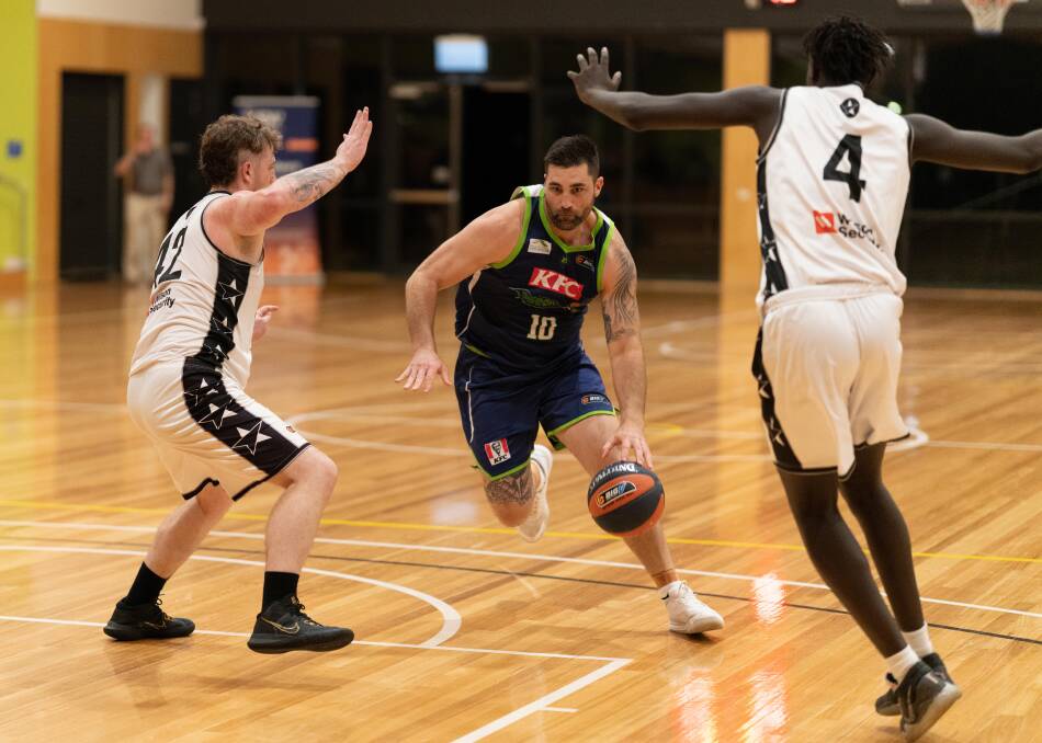 DOMINANT FORCE: Warrnambool Seahawks' Alex Gynes is second in two key Big V statistical categories - points and rebounds. Picture: Larry Lawson 