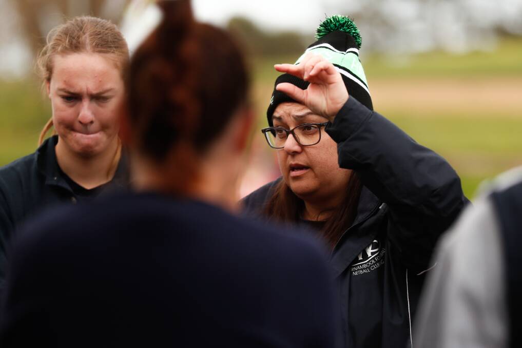 Raewyn Poumako is extending her stay as a Warrnambool netball coach. Picture by Chris Doheny 