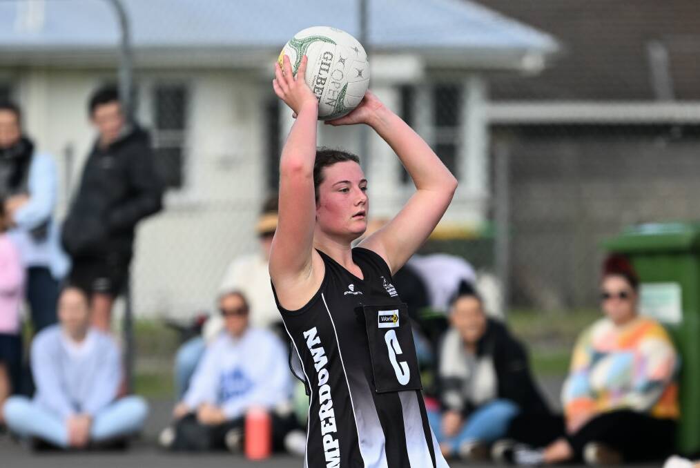 STEPPING UP: Teenager Sophie Conheady is playing a key role for Camperdown. Picture: Morgan Hancock 
