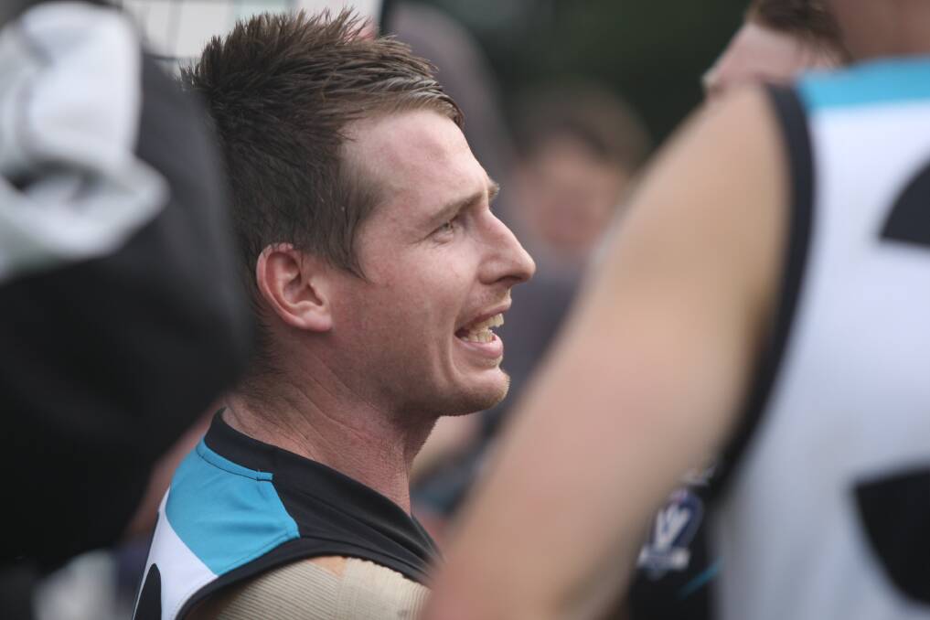 LISTEN UP: Ben Walsh is happy country senior football will return on Saturday after a two-week coronavirus-enforced break. Picture: Nick Ansell 