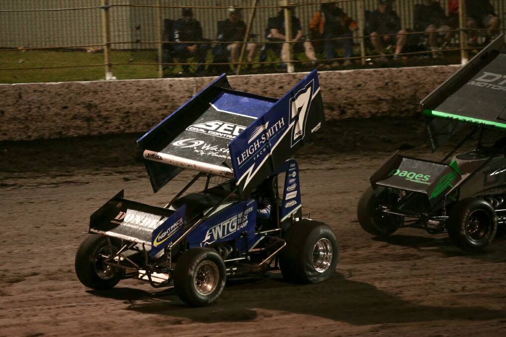 LEADER OF THE PACK: Lachlan McHugh in front of runner-up Ian Madsen. Picture: Chris Doheny 