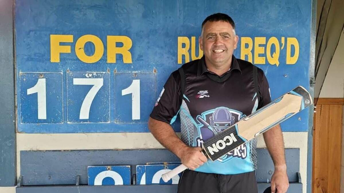 DAY OUT: Northern Raiders' Dallas Armitstead was a match-winner in division two on Saturday, blasting 171 runs. The veteran opener helped his team to 3-336 against North Warrnambool Eels.