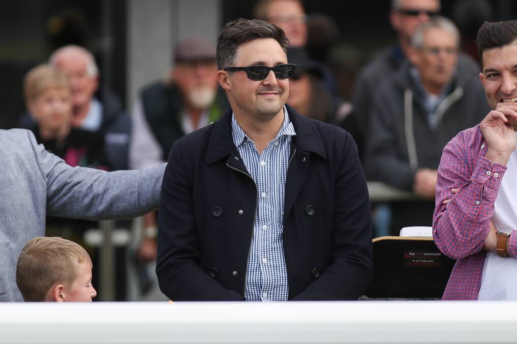 IT'S TIME: Daniel Bowman, pictured at the Warrnambool May Racing Carnival last week, is happy to see Begood Toya Mother back in action. Picture: Morgan Hancock 