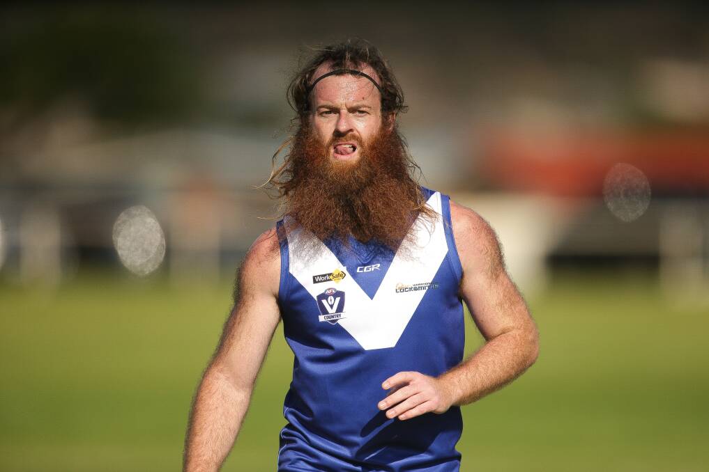 Leigh McKane has crossed from Russells Creek to Dennington for the 2023 WDFNL season. Picture by Chris Doheny 