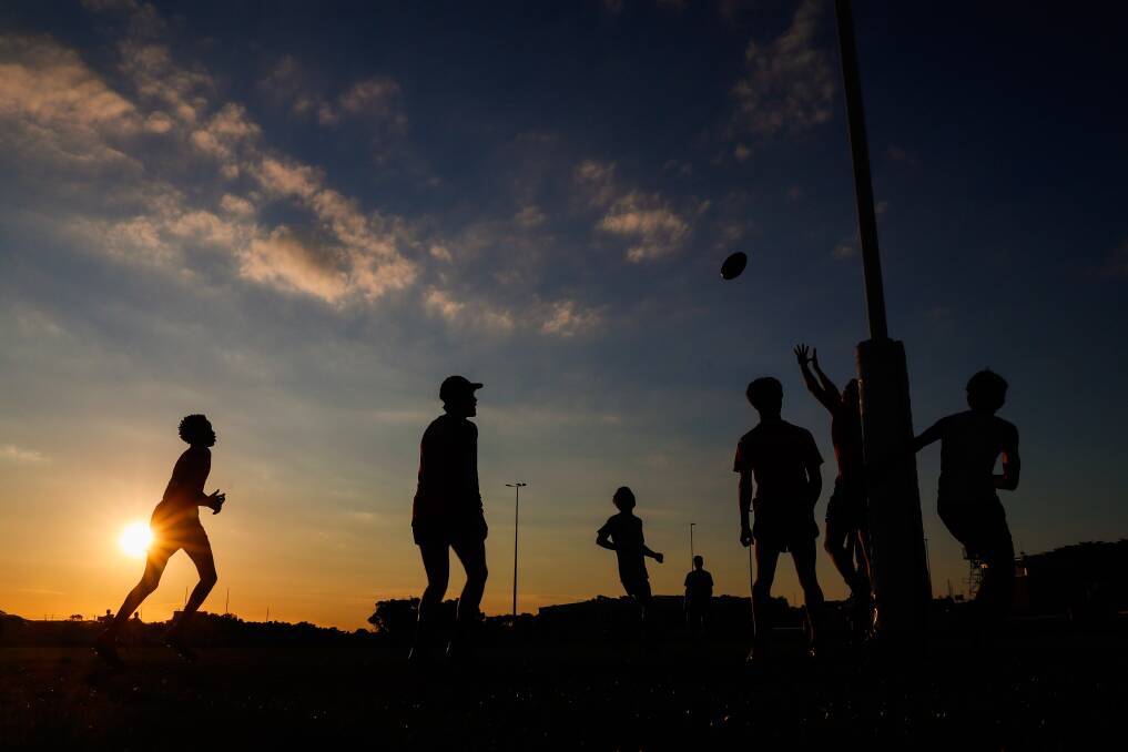 GAME TIME: Football leagues want juniors to return to the sport and have a kick with their mates. Picture: Morgan Hancock 