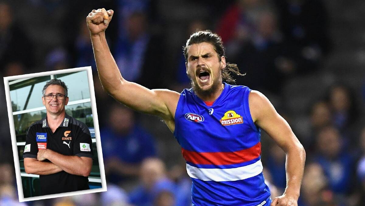 LET'S GO: Ex-AFL player Tom Boyd (main) and former GWS Giants coach Leon Cameron will visit Warrnambool. Pictures: Getty Images 