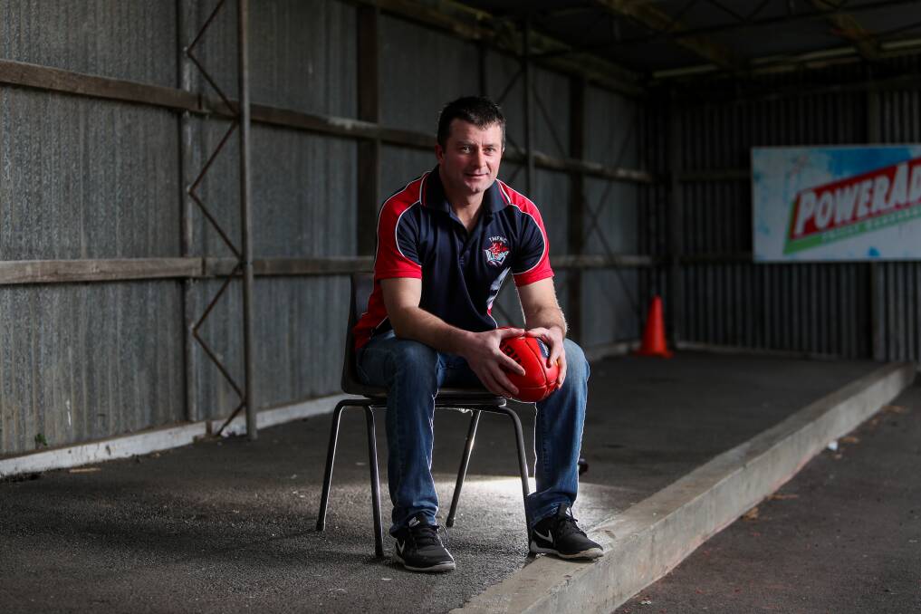 STAYING IN THE HOT SEAT: Terang Mortlake has reappointed Ben Kenna as coach for 2021. Picture: Morgan Hancock 