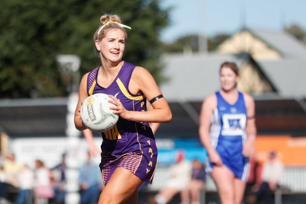BACK ON COURT: Netballers such as Port Fairy's Olivia Cautley are waiting for the green light to play again. Picture: Chris Doheny 