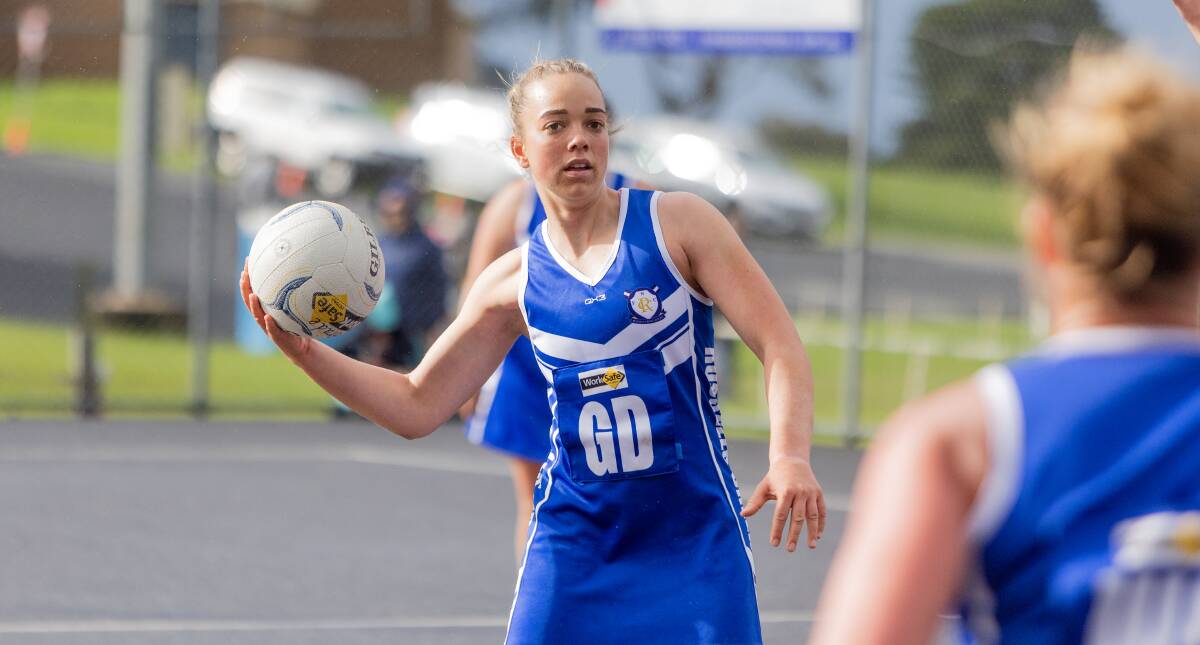 Hannah van Zyl will coach Russells Creek's A grade netball side in 2024. Picture by Anthony Brady 