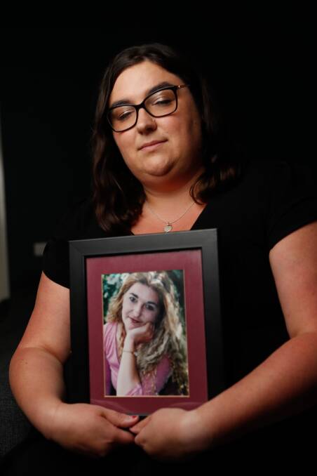 NEVER FORGOTTEN: Melinda Dine says her mother's death in a car crash was "wasteful and senseless". Picture: Jason South