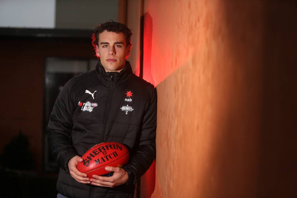 DETERMINED: Marcus Herbert wants to play AFL in the future. Picture: Mark Witte 