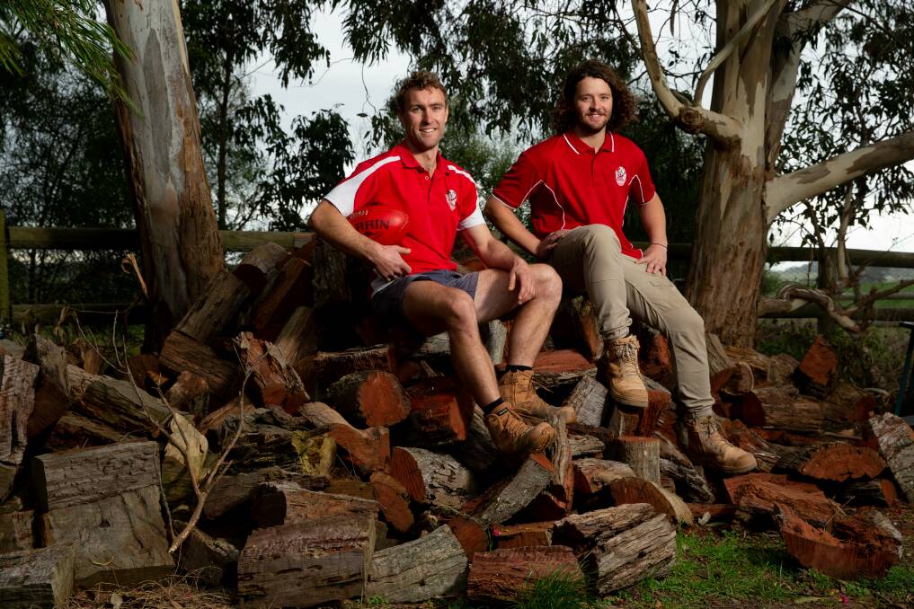 BAND OF BROTHERS: Nick and Sam Thompson will add experience to South Warrnambool's team on Saturday. Picture: Chris Doheny 