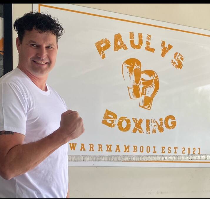 Paul Hrabar has opened a boxing gym in Warrnambool. Picture supplied 