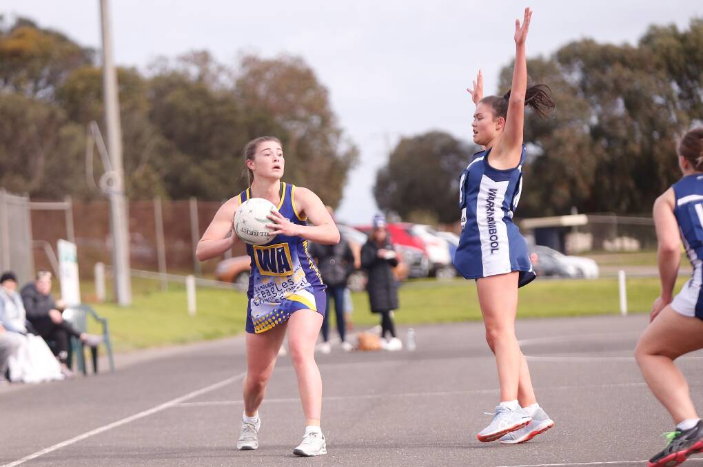 Kate O'Meara last played for North Warrnambool Eagles in 2019. File picture 