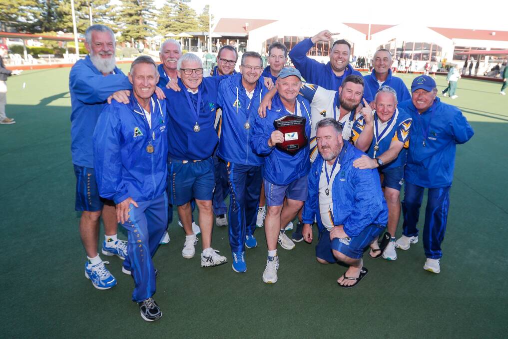 DEFENDING CHAMPIONS: Warrnambool Gold will vie for another division one title in season 2020-21. Picture: Anthony Brady 