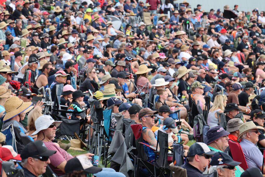 PEOPLE-PLEASER: Crowds flocked to Premier Speedway for the 2021 classic. Picture: Justine McCullagh-Beasy 