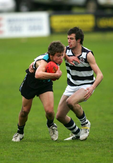 A fresh-faced Ben Moloney playing for Kolora-Noorat in 2007. File picture 