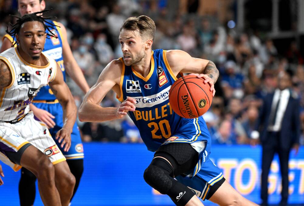 PLAYMAKER: Nathan Sobey runs the point for Brisbane Bullets. Picture: Getty Images 