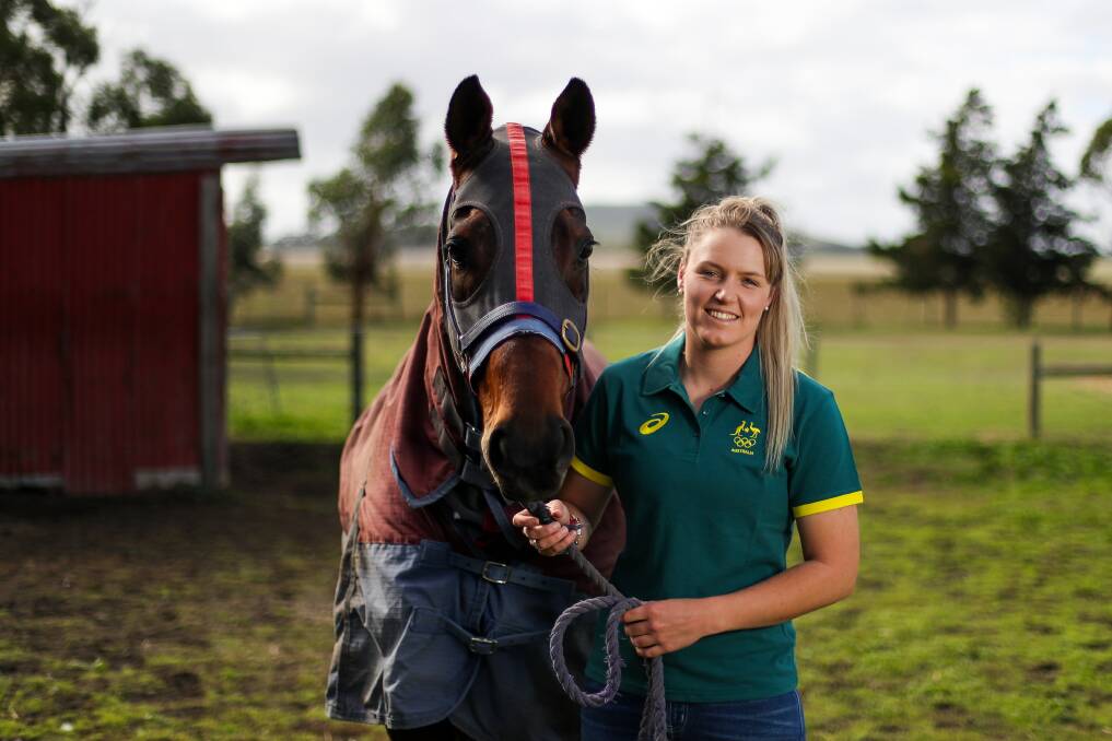 KEEN INTEREST: Penny Smith, who once competed in equestrian, wanted to watch the sport at the Olympics but COVID-19 restrictions has ruled it out. Picture: Morgan Hancock 
