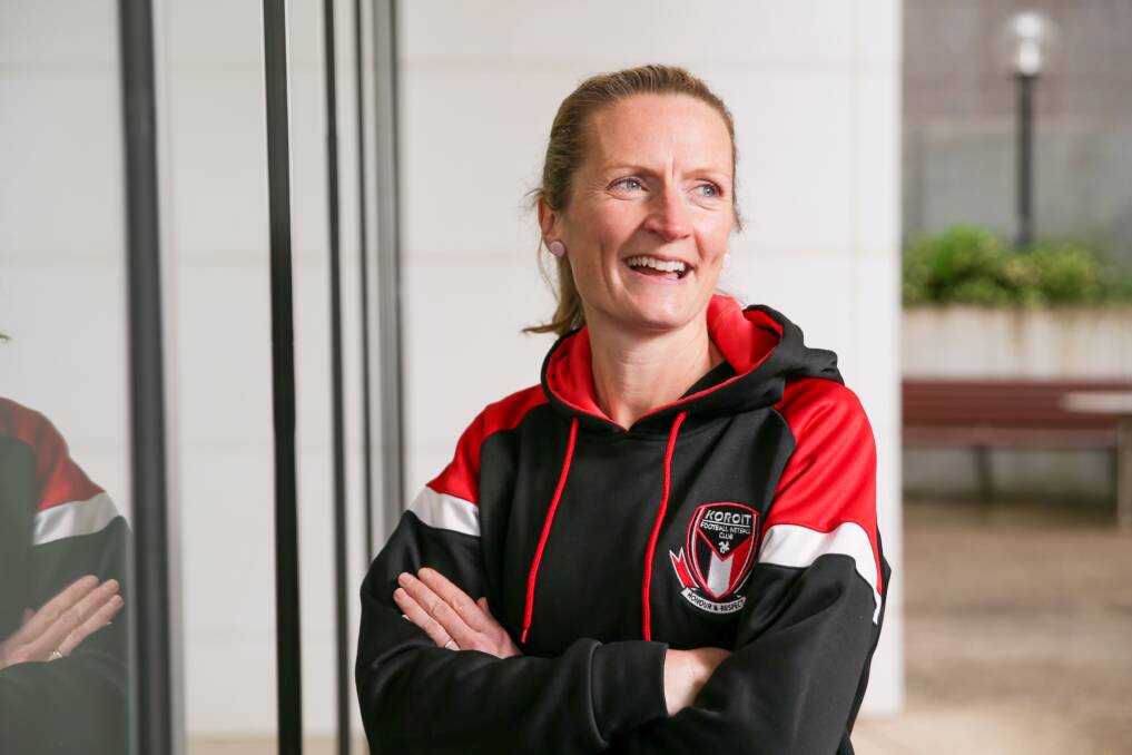 HAPPY COACH: Koroit mentor Kate Dobson is thrilled with the players at the Saints' disposal. Picture: Chris Doheny 