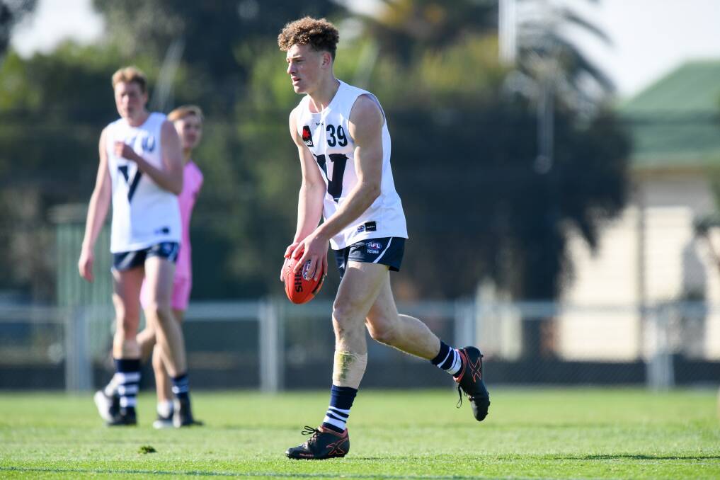 BIG STAGE: Josh Rentsch played for Vic Country earlier this year. Picture: Morgan Hancock 