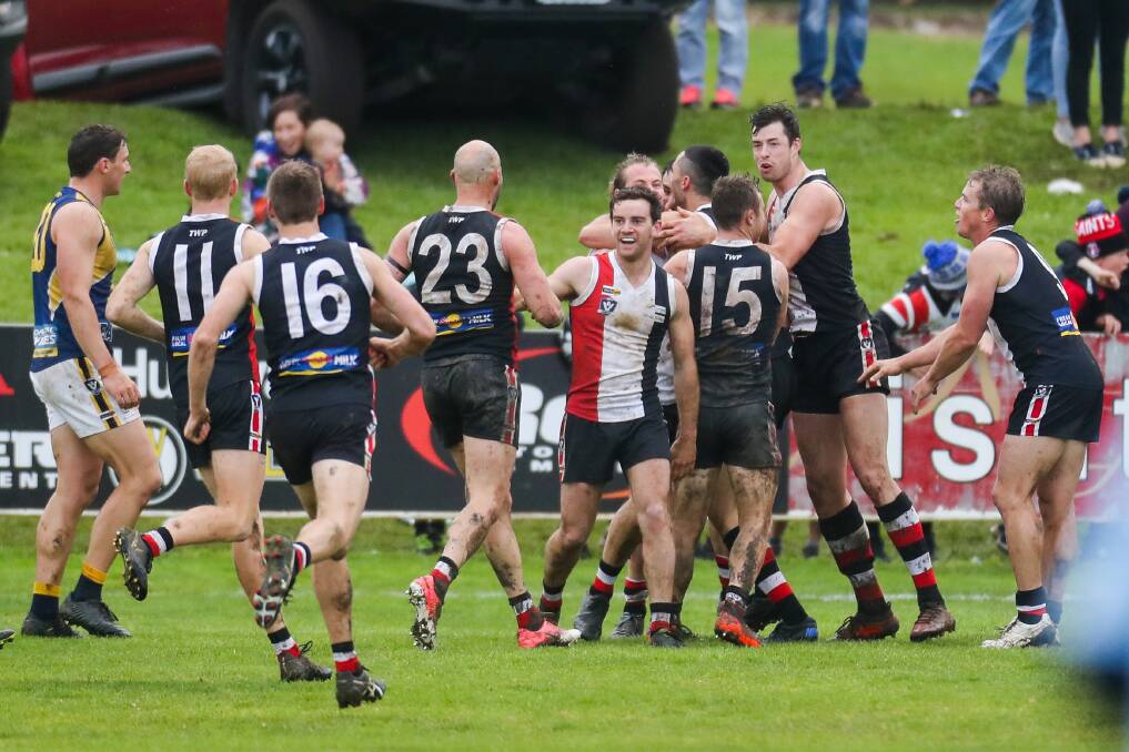 NUMBER ONE: Koroit has won the past six premierships and as a result of its success has less player points to work with than its Hampden league rivals. Picture: Morgan Hancock 
