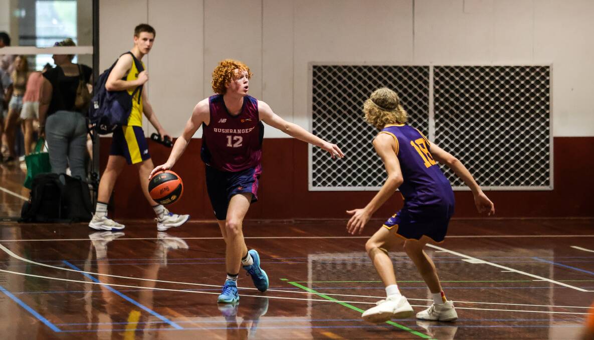 Wil Rantall in action for Vic Bushrangers in Albury. Picture by James Wiltshire 