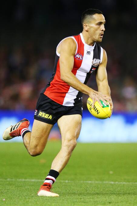 SECOND CLUB: Shane Savage joined St Kilda after starting his AFL career at Hawthorn. Picture: Getty Images 